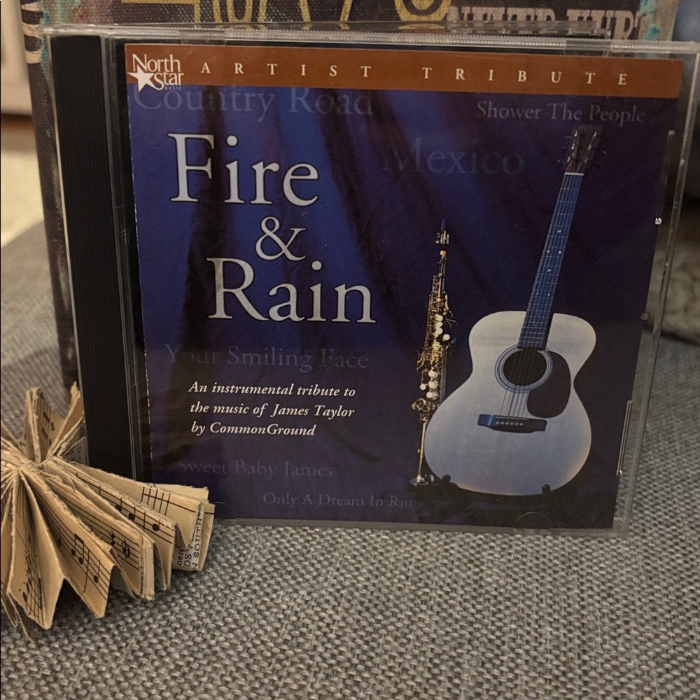 Fire & Rain Instrumental Tribute CD to James Taylor
